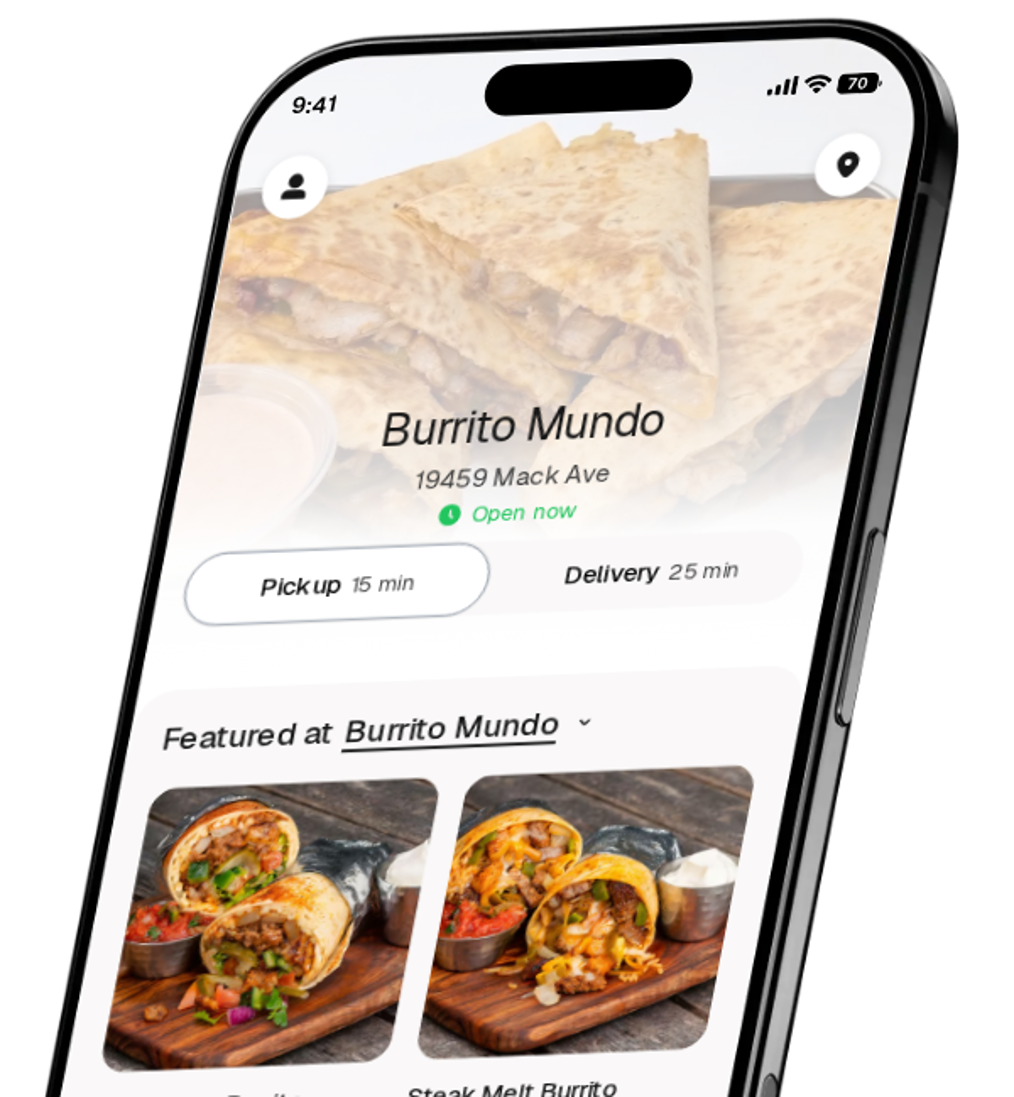 Burrito Mundo app preview