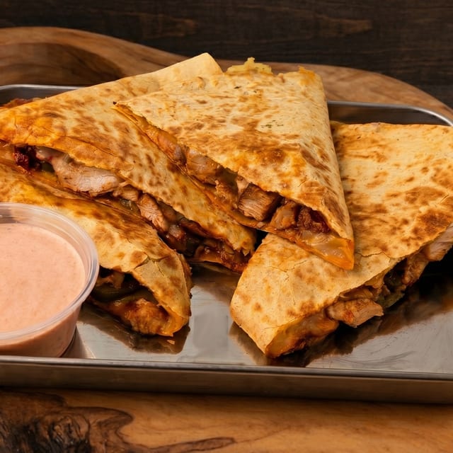 El Diablo Quesadilla.