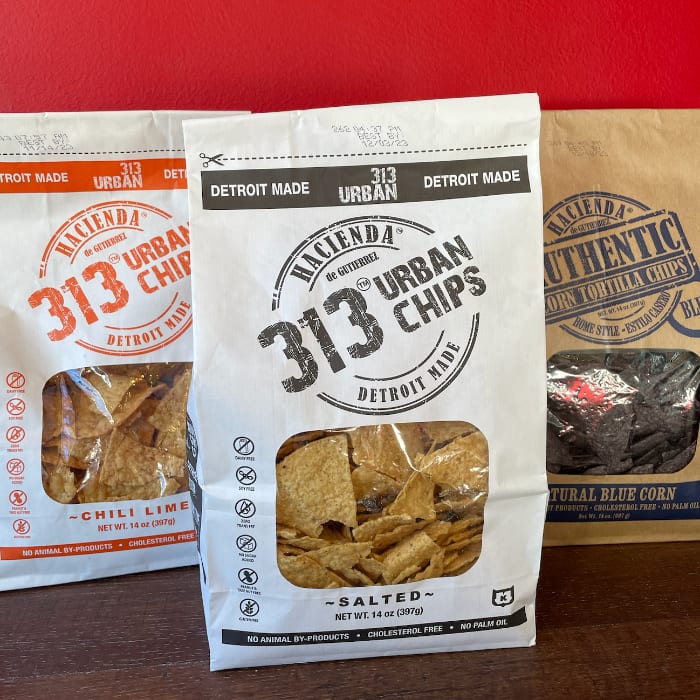 313 Urban Tortilla Chips.