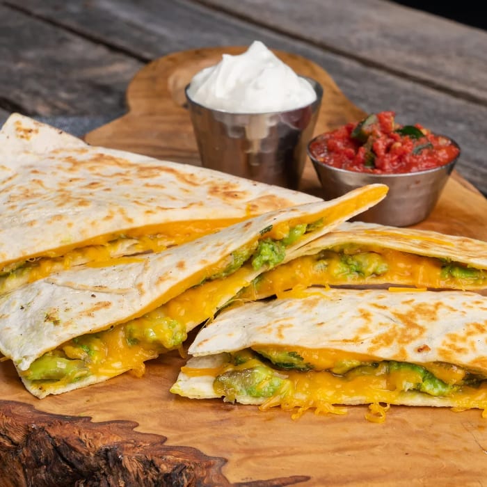 Queso Cado Quesadilla.