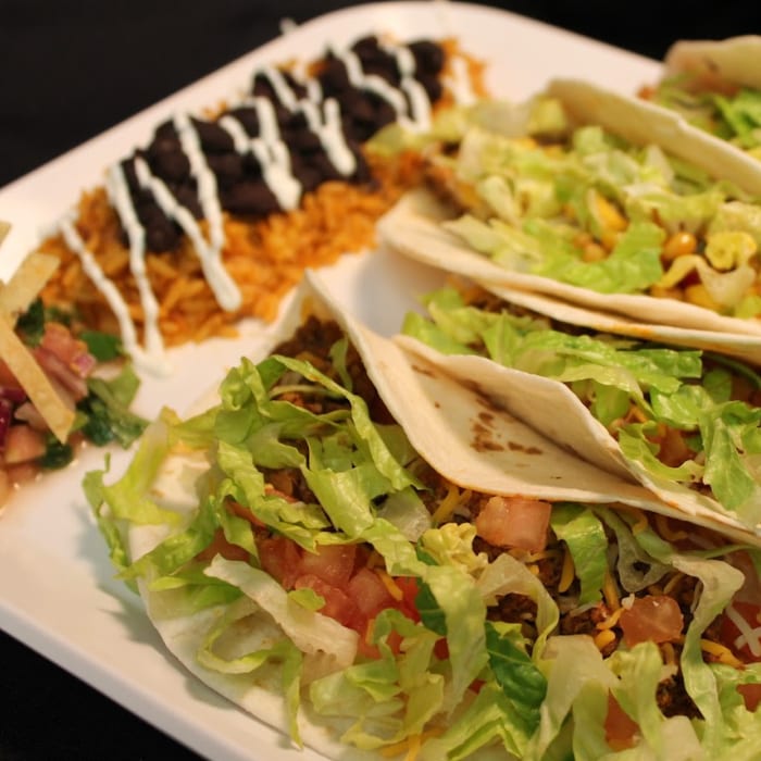Taco Builder set of 3 Tacos.