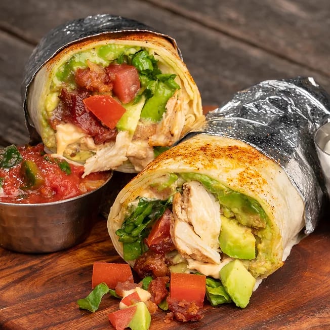 California Chicken Burrito.